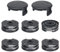 COEWUR 6 Pezzi Bobina a Filo per Tagliabordi Rocchetto Filo Tagliabordi Ø1,6mm Bobina Ricambio Decespugliatore per Parkside PRTA 20-Li A1/B1/B2/C3 PRT 300 A1 PRT 550 A1/A3 (con 2 Tappi)
