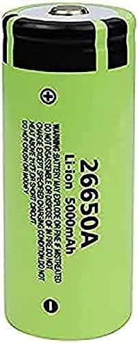 Batteria Agli Ioni Di Litio 3.7v 5000mah 26650a, Ricaricabile Per Controller Di Luci Di Emergenza A LED Per Fari Esterni,1 Pz