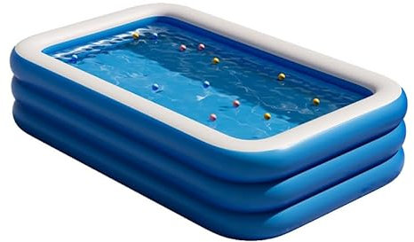 Piscina gonfiabile, piscina per famiglie per bambini e adulti, piscina per famiglie, estate (300 x 183 x 56 cm)