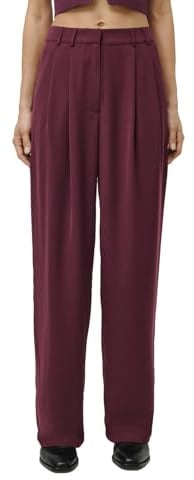 LeGer by Lena Gercke Kora Hose - Stoffhose Damen mit Bundfalten - lockere Passform - Anzughose mit Satin-Finish - Mode für Damen - Gr. 34-44