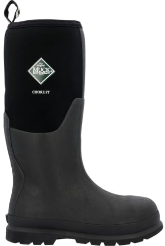 Chore Classic Men's Steel Toe Boot, Black, Size 8(M)