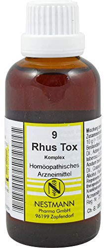 NESTMANN 9 Rhus tox. Komplex Mischung, 50 ml Lösung