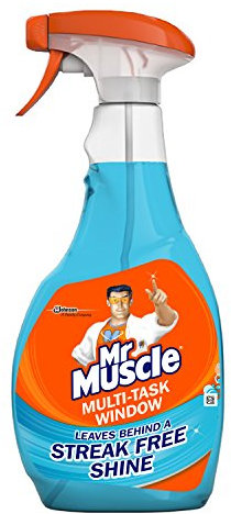 Mr Muscle Multi Task Window Cleaner Trigger Bottle, 500ml