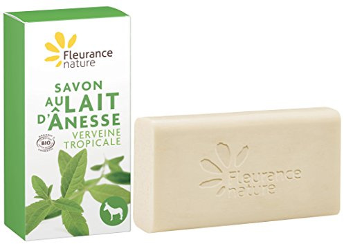 Jabón de Leche de Burra con Aceite Esencial de Verbena exótica