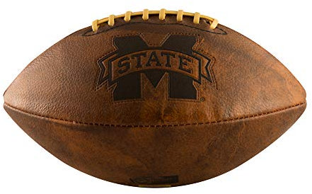 logobrands Mississippi State Full-Size Vintage Football Fußball, braun, Einheitsgröße
