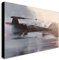 FAB Leinwanddruck, Motiv 'X-Wing Over Water', A1, 81 x 61 cm (32 x 24 Zoll), Kunstdruck auf Leinwand, Star Wars, Kunstwerk