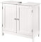 BAKAJI Mueble bajo Lavabo baño 2 estantes, Madera, Varios
