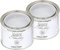 Chalk Paint Pintura gris piedra Shabby Chic Vintage para muebles y paredes extra mate (2 x 500 ml)