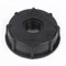 IBC Adapter Kappe, IBC Tankdeckel Adapter 1 Zoll Innengewinde IBC Tankanschluss Kunststoff Verschlussdeckel, Schwarz S60x6 IBC Container Zubehör Adapter Für Regentonnen Tank (4 Punkte (1/2 '))
