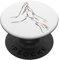 PopSockets Hund Pfote Menschenhand Hundeliebhaber Hundebesitzer Weiß PopSockets mit austauschbarem PopGrip
