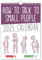 Wandkalender für 2022, Aufschrift How to talk to small people, lustig, witzig, Weihnachten, Geburtstag, Geschenkidee, Geschenk, Humor, Wichteln, Jahresplaner, Bürogeschenk
