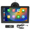 Estéreo portátil para automóvil con Pantalla táctil de 7 , inalámbrico Compatible for Carplay y Android Auto Car Monitor, con Siri, AUX, transmisor FM, Reproductor Multimedia, Control Remoto
