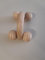 martiniSPA - Massage Natural Gesichtsmassagegerät, Holz, 9,5 x 6 x 5 cm, 1 Stück