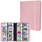 Niselity 400 Pockets Photo Album for Fujifilm Instax Mini Camera, Polaroid 11 12 9 40 Evo Liplay 8 7+ Instant Kodak HP Zink 2x3'' (Pink)