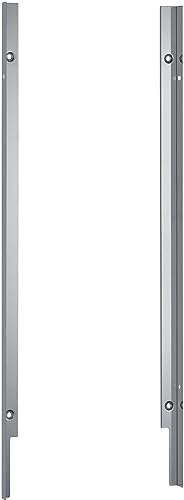 NEFF Verblendungsleisten für XXL-Geschirrspüler Edelstahl Z780BI22 | Dekoratives 2-teiliges Edelstahl-Set für rechte und linke Geräteseite, verdeckt Spalten ideal, 67.15 x 2.3 x 2.3 cm