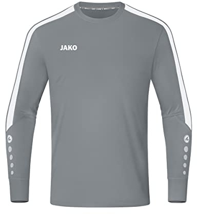 JAKO Power Torwarttrikot Kinder grau/weiß, 164