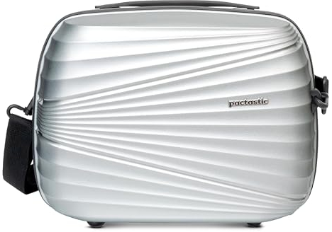 Pactastic Hartschalen Handgepäck Kosmetik-Koffer | Stabiles Beauty-Case mit Aufsteckfunktion | 34 x 17 x 27 cm aus Polypropylen (Collection 02)