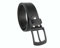Ab-BELT & BAG 4cm Breit Ledergürtel Schwarz Vollleder Jeansgürtel Damen Herren Rindleder Handgemacht echtes Leder MADE IN GERMANY (125cm Gesamtlänge 140cm)