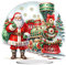 Starnearby DIY Diamond Painting Weihnachten Tisch Deko, 5D Diamant Painting Weihnachten Neu, Diamond Painting Winter Stehend Kunst Set für Anfänger Hausgeschenk Deko (Zug 2)
