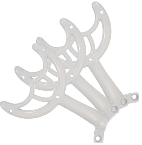PATIKIL Ceiling Fan Blades Arms Replacement, 3 Pcs 52 Fan Blade Replacement Parts Mounting Bracket Kit for Replacing the Worn Fan Blades, White
