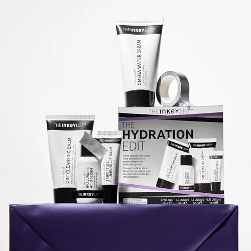 The INKEY List The Hydration Edit Routine 140ml, Nourishing Skincare Set, Hydrates Skin, Suitable for All Skin Types
