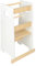 Tour d Observation Enfant avec Bandes Antidérapantes - Tour d'apprentissage en Bois réglable en Hauteur - Montessori Tabouret pour Enfants Bébé à partir du Support -90 * 42 * 40 cm-blanc