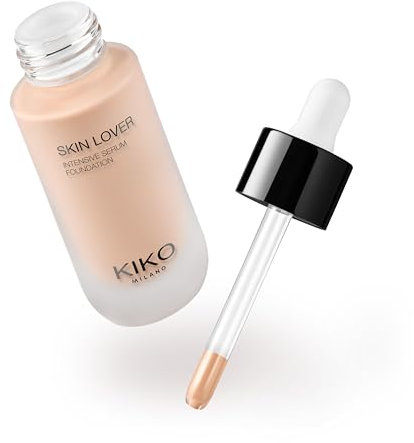 KIKO Milano Skin Lover Intensive Serum Foundation 1.5WN, Feuchtigkeitsspendende Serum-Foundation Mit Langem Halt