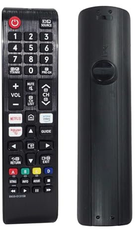 BN59-01315B Remote for Samsung Smart TVs Replacement for All for Samsung LED QLED UHD 4K 8K and 3D Models No Setup Required Curved Frame Smart TVs