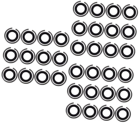 SHINEOFI 36 Ensembles Jeu de Anneaux de Retenue pour Clé à Chocs Accessoires de Douilles Métalliques pour Outils à Impact Remplacement