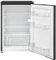 SHARP SJ-UD135T2B-EU Kühlschrank / 135L Nutzinhalt/kleiner Kühlschrank mit stufenloser Temperaturregelung/LED Innenbeleuchtung/Schwarz