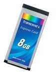 Transcend ExpressCard/34 Solid State Disk 8 GB 8 GB MS Memory Card – Memory Cards (8 GB, MS, 18 Mb/s, 8 MB/s, 2000.000 H, 0 – 70 °C)