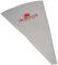 De Buyer - Poche pâtissière en coton ré-utilisable - Longueur 60 cm -, Blanc