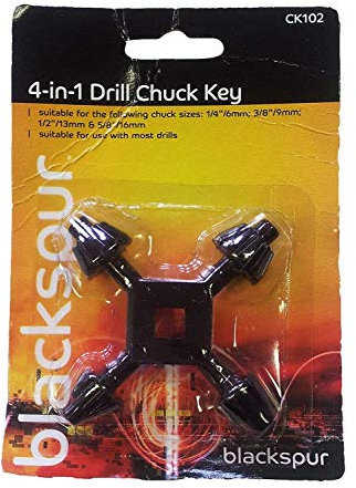 Blackspur BB-CK102 4-in-1 Drill Chuck Key