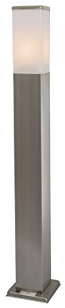 QAZQA malios - Palo da terrazza Moderno - 1 luce - L 80 mm - Acciaio - Design - Illuminazione esterna
