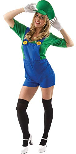 ORION COSTUMES Super Klempners Kumpel Kostüm Karneval Verkleidung Damen