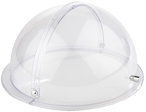 APS Rolltop-Haube, Abdeckung, Büffethelfer, transparente Rolltop-Haube aus SAN, 38 x 38 cm, 20 cm Höhe