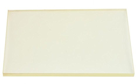 Planche à découper en cuir et caoutchouc pour loisirs créatifs 20 x 15 x 0,8 cm