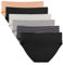 Intimate Portal Culotte Grossesse Slips de Maternité Pliable sous-vêtements Post Accouchement en Coton pour Femme Enceinte Lot de 6 Epitome L