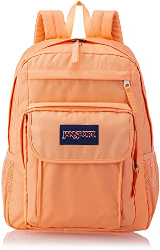 JanSport Heritage Collection Union Pack - Durable Laptop Bag, Work or School Backpack with Dual Mesh Bottle Holders, Salmon, One size