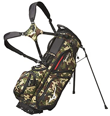 Mizuno BR-DX 14-Fach Hybrid Standtasche Woodlands Camo