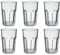 Secret de Gourmet - Lot de 6 Gobelets en Verre Mojito 36cl Transparent
