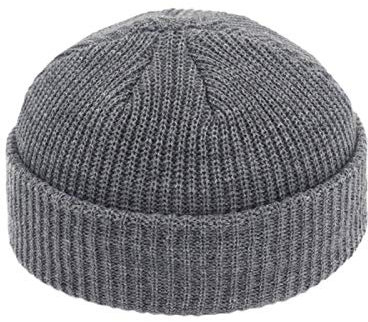 WQZYY&ASDCD Beanie Hat Men Warm Beanies Female Knitted Beanie Skullcap Hat Adult Beanie Casual Short Thread Elastic Unisex Hats One Size 7