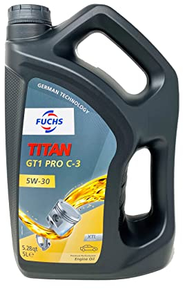 Motoröl Fuchs Titan GT1 Pro C-3 5W-30 VW 504 00, VW 507 00, Porsche C30 5Liter