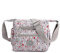 Simcat Schulterhandtaschen für Damen - Crossbody-Tasche aus Nylon mit mehreren Taschen, Kuriertasche für Damen, große Kapazität, für Frauen, Ehefrau, Mutter, Grau-roter Punkt, Einheitsgröße