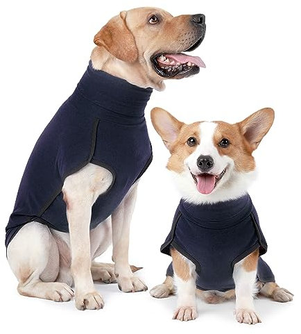 Heywean Dog Sweatshirt Stretch Fleece Weste Warmer Hundepullover Pullover für kleine und mittlere Hunde Haustier Winterkleidung für den Innen- und Außenbereich