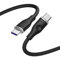 VOLTME Cavo USB Type-C 1,0m 480 Mbps Nero, Cavo Tipo C 5A/20V PD Cavo USB C Ricarica Rapida Chip E-Mark per Dispositivo USB-C Samsung/MateBook X Pro/MacBook Pro/ChromeBook Pixel/iPadPro/Air/Mini