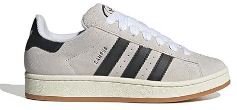 adidas Campus 00s W, Sneaker Donna, Crystal White Core Black off White, 37 1/3 EU
