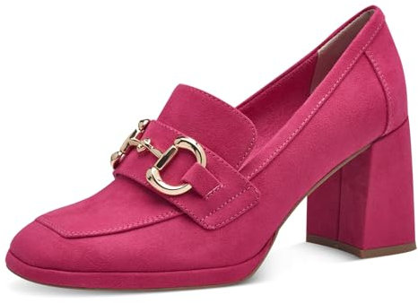 MARCO TOZZI Décolleté Trotteur Donna Eleganti Vegane, Rosa (Pink), 39 EU