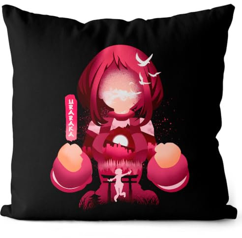 style3 Uravity Kissen mit Füllung 40cm Baumwolle Superhero Japan Academia Manga