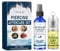 Jemora Piercing-Pflegeset, 60 ml Piercing-Pflegeflüssigkeit und 10 ml Tropfen zur Beulenentfernung für die Behandlung von Ohr- und Nasenpiercings